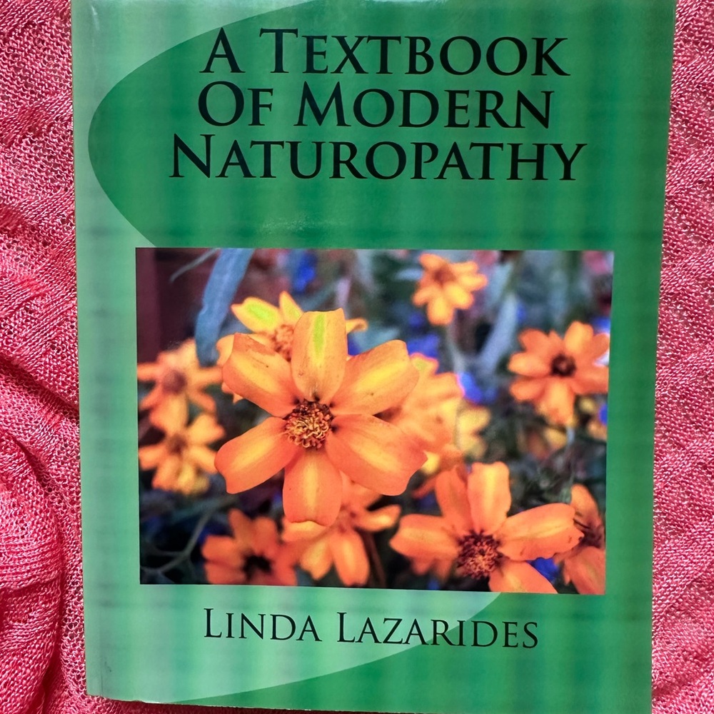 A Textbook of Modern Naturopathy by Linda Lazarides, Like New Paperback.